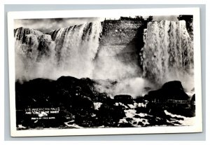 Vintage 1950's Postcard American Falls Cave of the Winds Niagara Falls New York