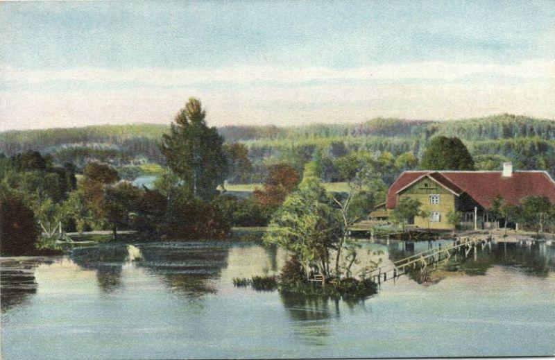 latvia, LIVONIA LIVLAND, Wenden Cesis, Mill Pond 1910s