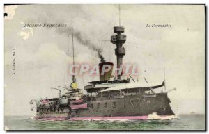 Postcard Old Boat The Breastplate Formidable