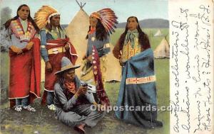 Indians Indian Postcard