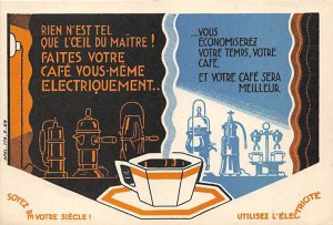 Faites Votre Cafe Vous Meme Advertising Unused 