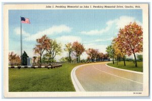 1940 Scenic View John Pershing Memorial Drive Omaha Nebraska NE Vintage Postcard