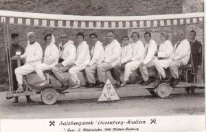 Austria Salzbergwerk Duerrnberg-Hallein 1968 Real Photo