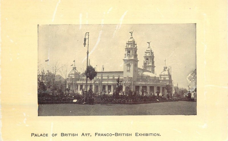 Postcard exhibitions Palace of British Art Franco-British Exhibion