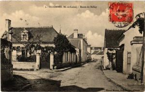 CPA ALLONNES - Route du BELLAY (296731)