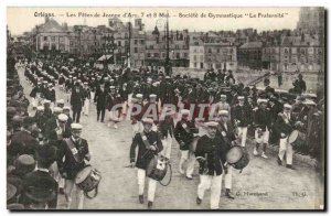 Old Orleans Postcard The festivals Jeanne d & # 39arc 7 and 8 May Societe Gym...