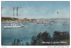 Warships In Quebec Waters, Canada, PU-1912