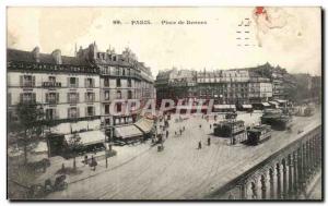 Paris - 11 - Place de Rennes - Old Postcard