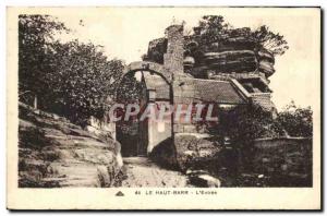 Old Postcard The High Barr L & # 39Entree