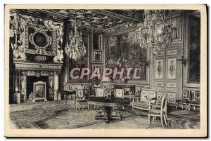 Old Postcard Chateau of Fontainebleau Salon Francois 1er