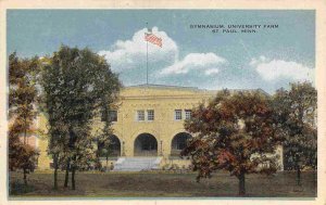 Gymnasium University Farm St Paul Minnesota 1920s postcard