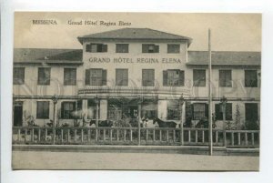 425969 ITALY Messina Grand Hotel Regina Elena Vintage postcard