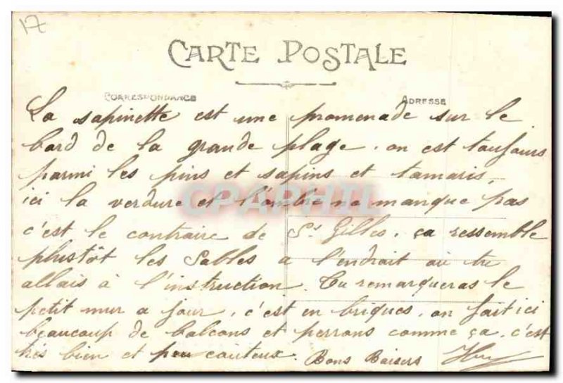 Old Postcard Fouras La Sapinette Children