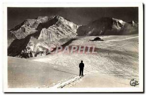 Postcard Modern Landscapes and Sports d & # 39hiver The ski slopes