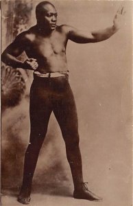 Jack Johnson Boxing Unused 