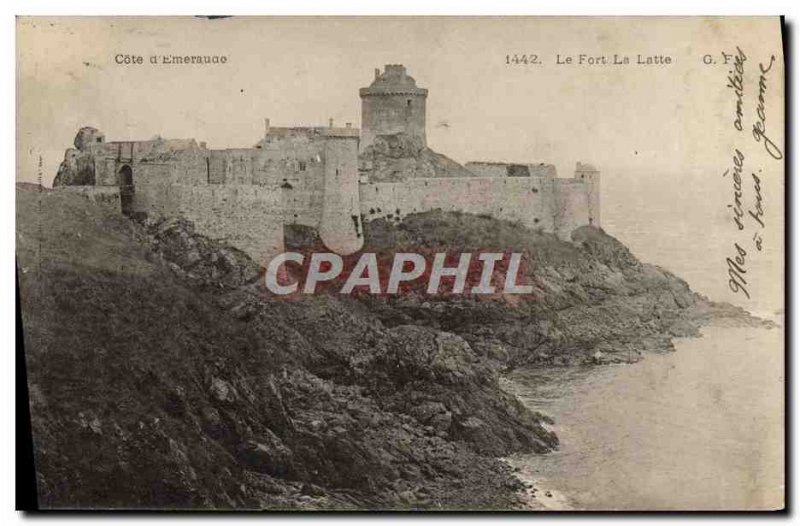 Old Postcard Fort La Latte