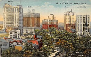 Grand Circus Park View - Detroit, Michigan MI