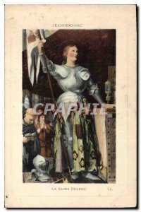 Old Postcard Joan of Arc Ingres The Rite