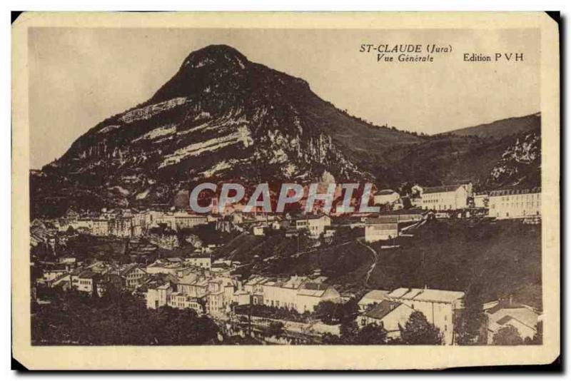 Old Postcard St Claude Vue Generale