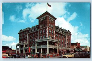 Kenora Ontario Canada Postcard Kenricia Hotel Lake of Woods c1960's Vintage