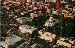 California Sacramento Aerial View State Capitol and Office Building