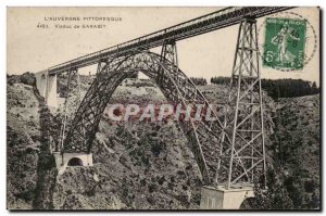 Postcard Old Viaduct Garabit