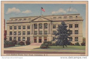 North Carolina Greensboro Guilford County Court House