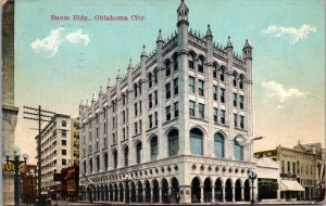 Postcard Baun Building in Oklahoma City, Oklahoma