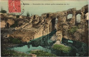 CPA SAINTES-Ensemble des Arénes gallo-romaines (45465)