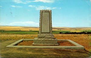 Montana Custer Battlefield National Monument Seventh Cavalry Memorial 1972