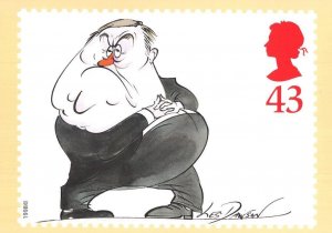 Les Dawson Rare Limited Edition First Day Cover Postcard