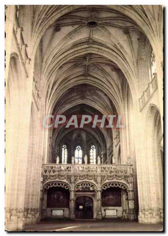 Modern Postcard Bourg en Bresse Ain Brou Church