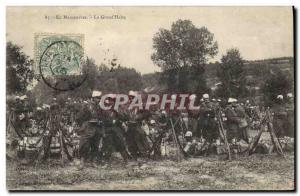 Old Postcard militaria big break