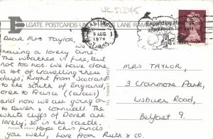 uk52275 dover castle by floodlight dover  uk