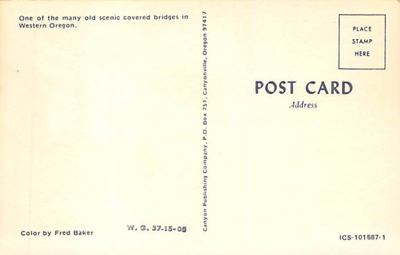 McKee Bridge, Applegate River Jackson County , Oregon OR  