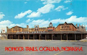 OGALLALA, Nebraska NE ~ PIONEER TRAILS MALL  Restaurant~Lounge~Shop  ROADSIDE