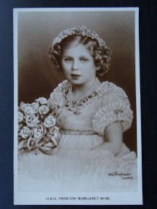 British Royalty H.R.H. PRINCESS MARGARET ROSE c1940s RP Postcard