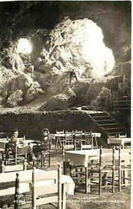 Mexico, La Gruta, Restaurant Teotihuacan, Osuna No. 2225, Interior, RPPC