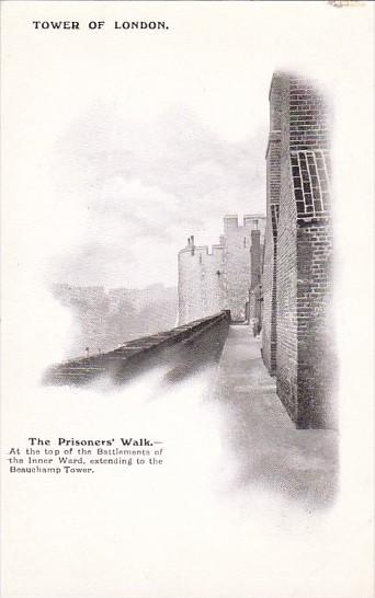 England London The Tower Of London Prisoner's Walk