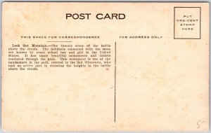 Lookout Mountain Tennessee TN, Civil War Memorial, Park Scene, Vintage Postcard