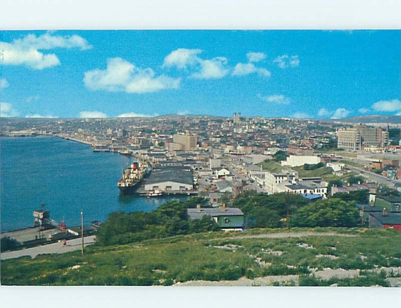 Unused Pre-1980 PANORAMIC VIEW St. John'S Newfoundland NL F8486