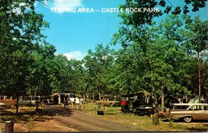 Wisconsin Castle Rock Park Tenting Area