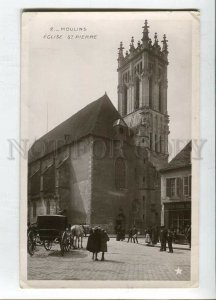 3144799 FRANCE MOULINS Eglise St.Pierre Vintage photo postcard