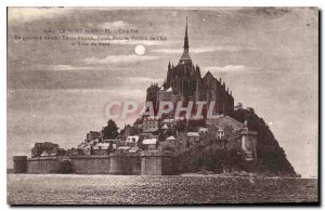 Old Postcard Mont St Michel Cote is from left to right Beatrix Tours Lower Lo...