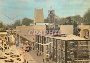 Postcard Modern Civitas Dei church bells and electronics pavilion World Exhib...