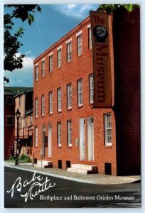 BALTIMORE, Maryland MD ~ BABE RUTH Birthplace & Orioles Museum 4x6  Postcard