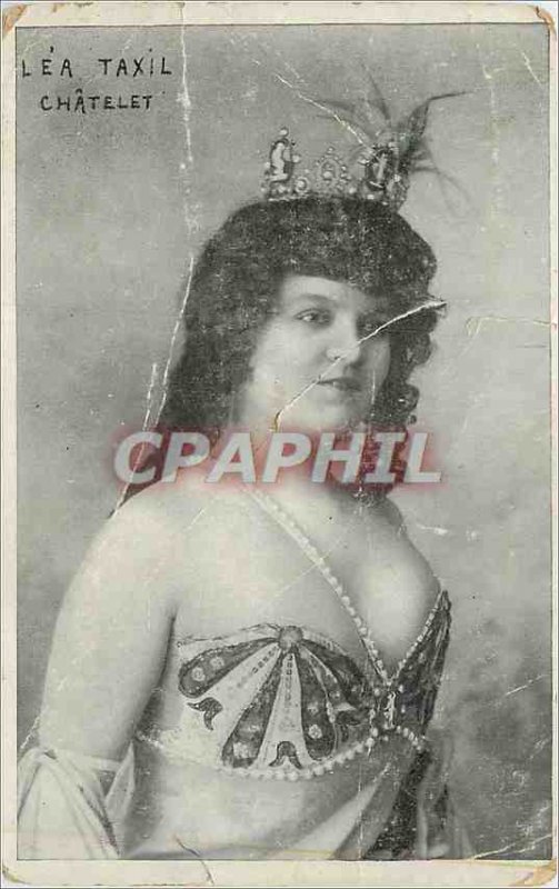 Old Postcard Lea Taxil Chatelet