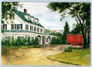 Cape Cod Massachusetts Postcard Scottish Lion Inn Osterville Exterior View 1960