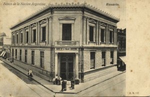 argentina, ROSARIO de Sta. Fé, Banco de la Nacion Argentina (1908) Postcard