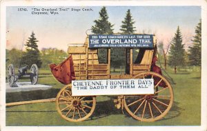 The Overland Trail stagecoach Cheyenne, Wyoming, USA Stagecoach Unused 